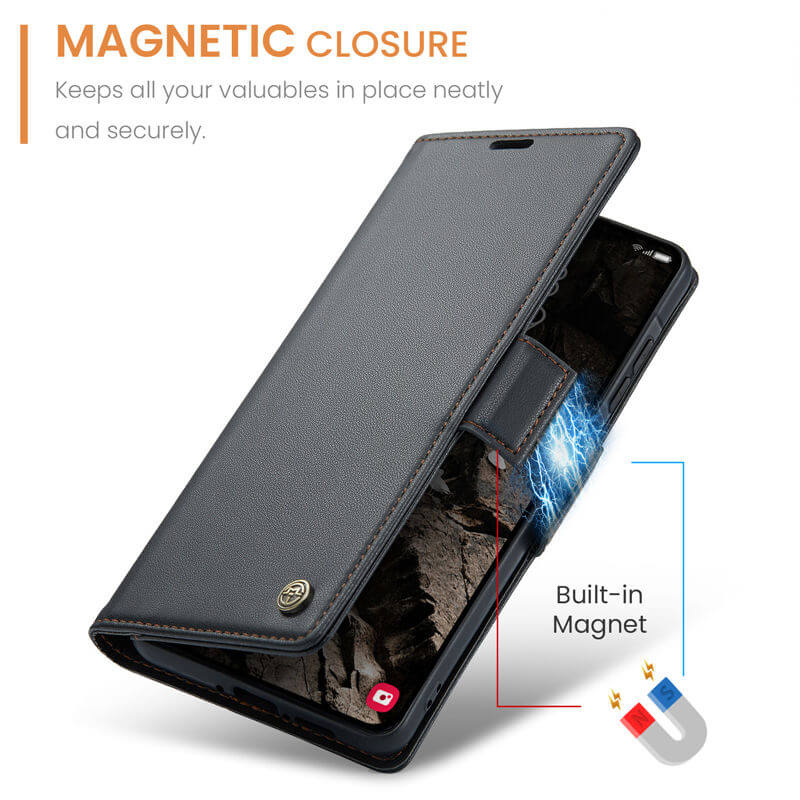 CaseMe Samsung Galaxy A37 Wallet RFID Blocking Case