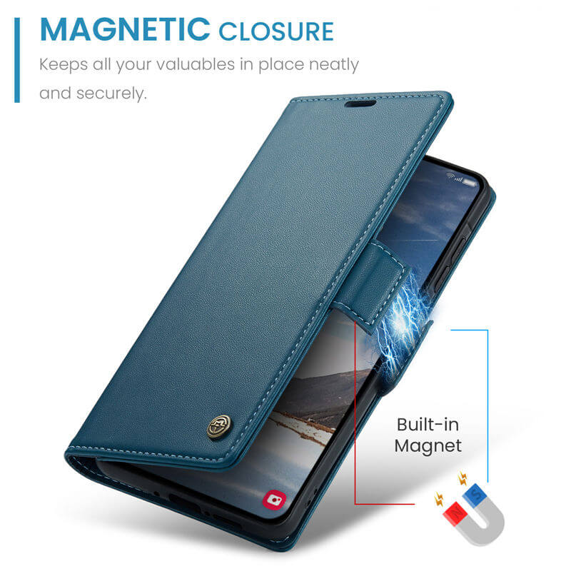 CaseMe Samsung Galaxy A37 Wallet RFID Blocking Case