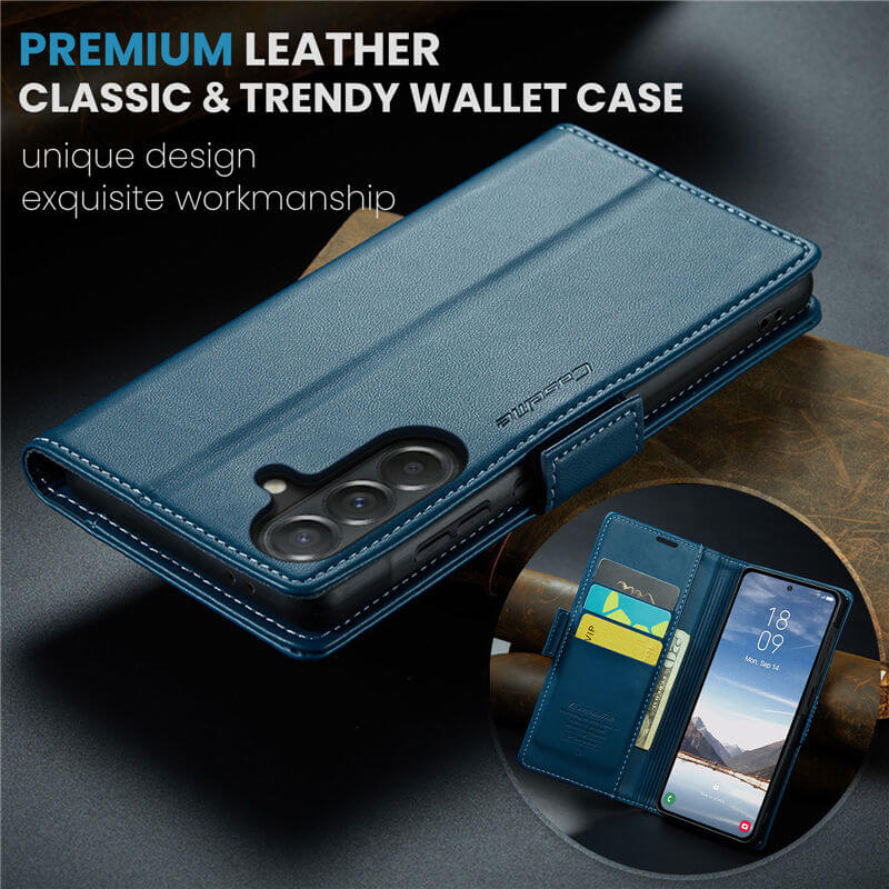 CaseMe Samsung Galaxy A37 Wallet RFID Blocking Case