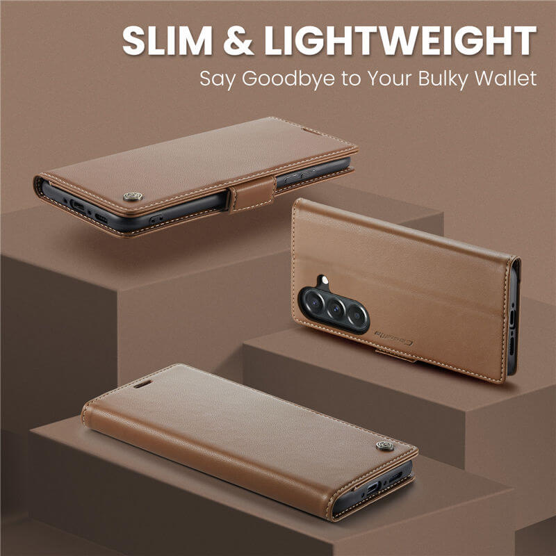 CaseMe Samsung Galaxy A37 Wallet RFID Blocking Case