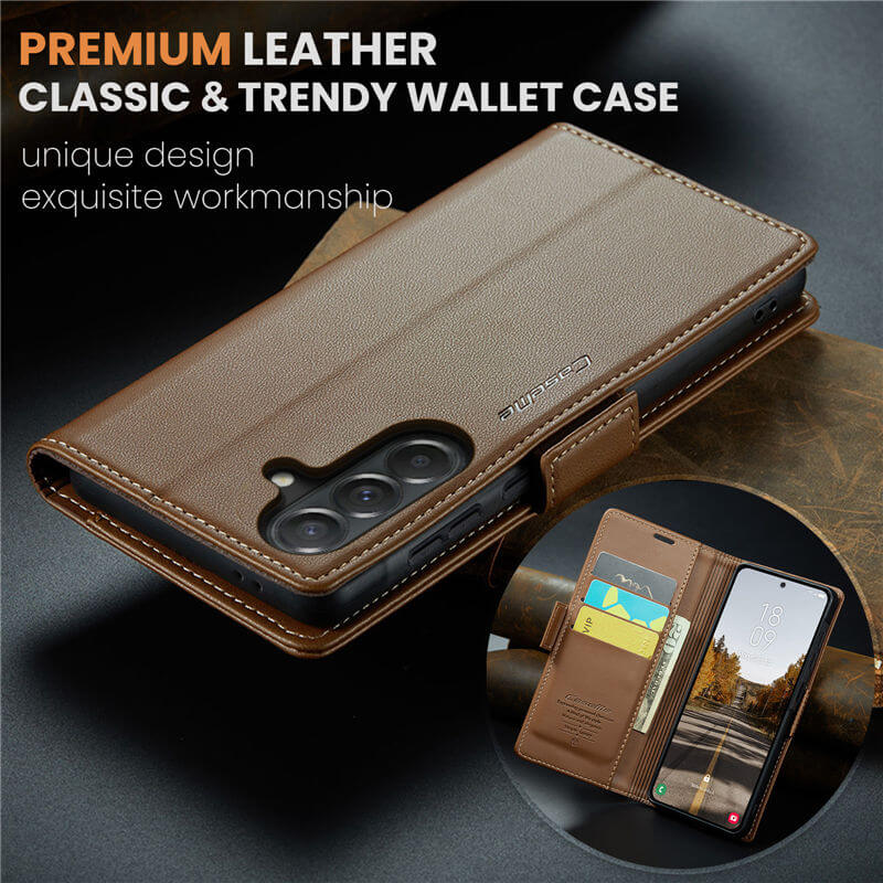 CaseMe Samsung Galaxy A37 Wallet RFID Blocking Case