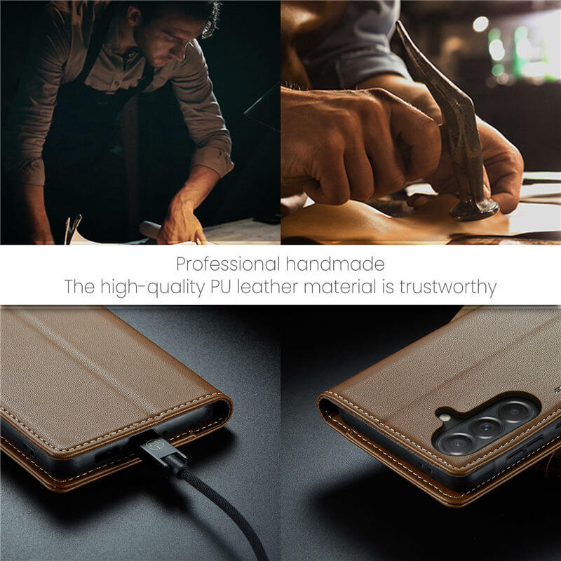 CaseMe Samsung Galaxy A37 Wallet RFID Blocking Case