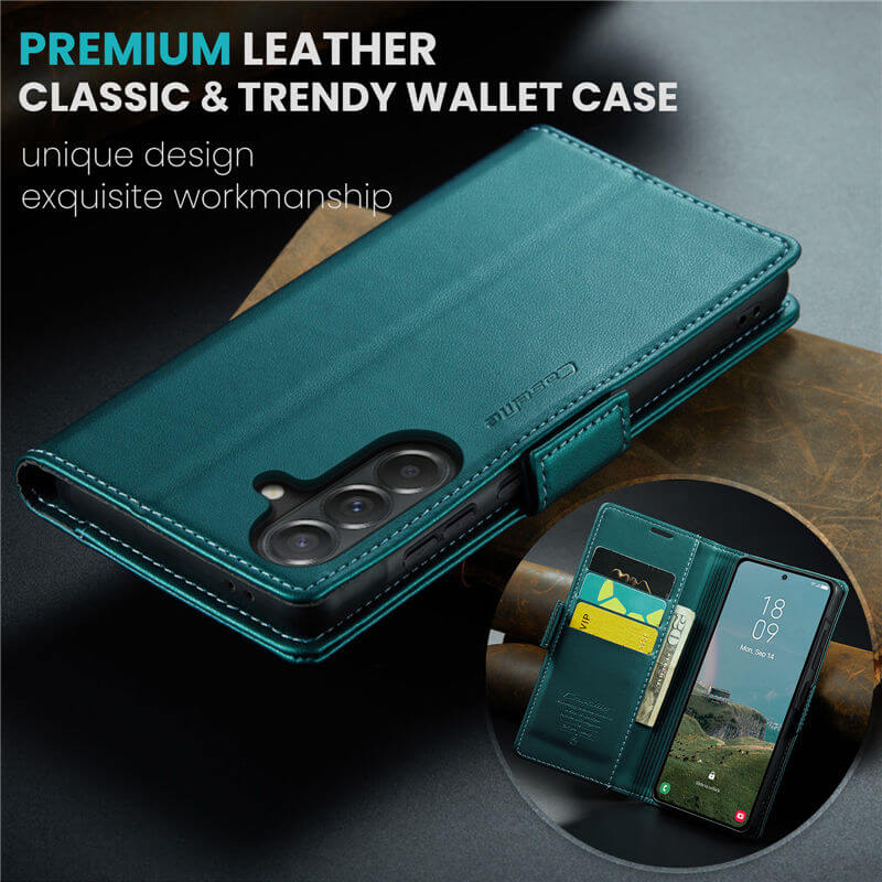 CaseMe Samsung Galaxy A37 Wallet RFID Blocking Case