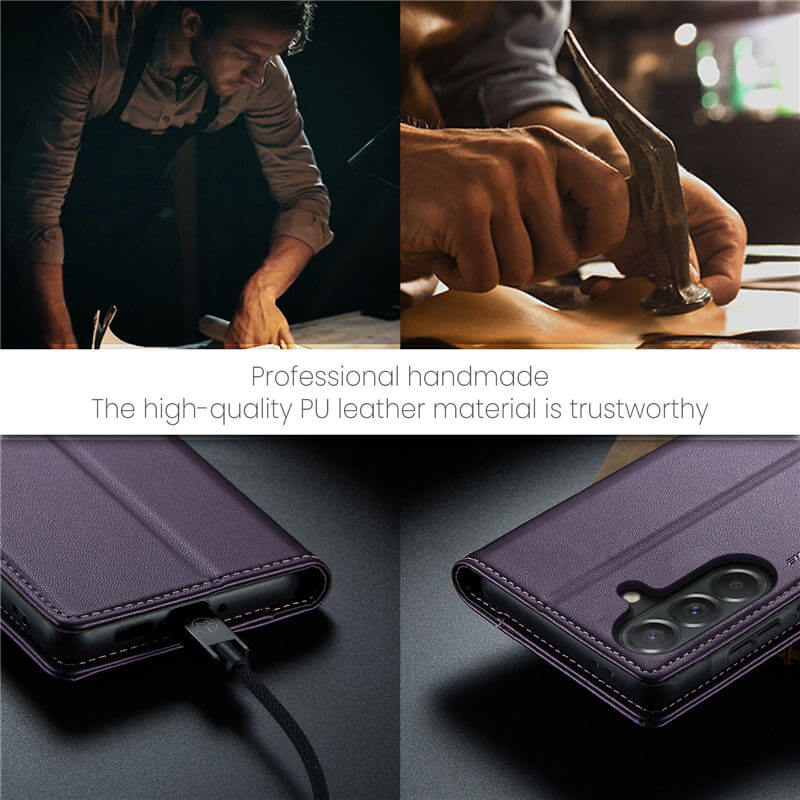 CaseMe Samsung Galaxy A37 Wallet RFID Blocking Case