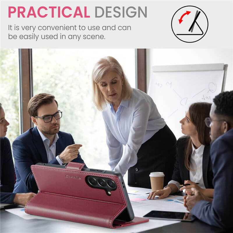 CaseMe Samsung Galaxy A37 Wallet RFID Blocking Case