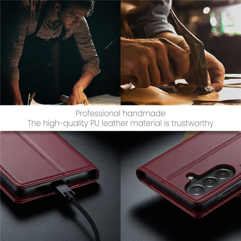 CaseMe Samsung Galaxy A37 Wallet RFID Blocking Case