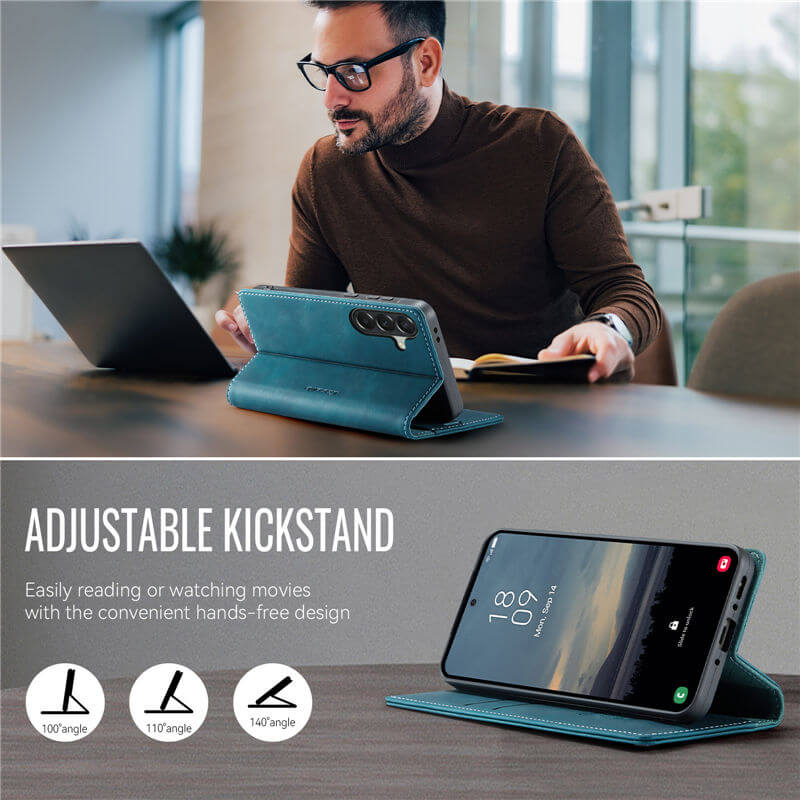 CaseMe Samsung Galaxy A37 Wallet RFID Blocking Case