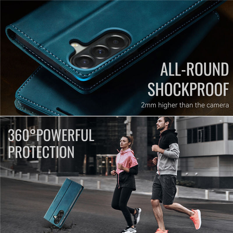 CaseMe Samsung Galaxy A37 Wallet RFID Blocking Case