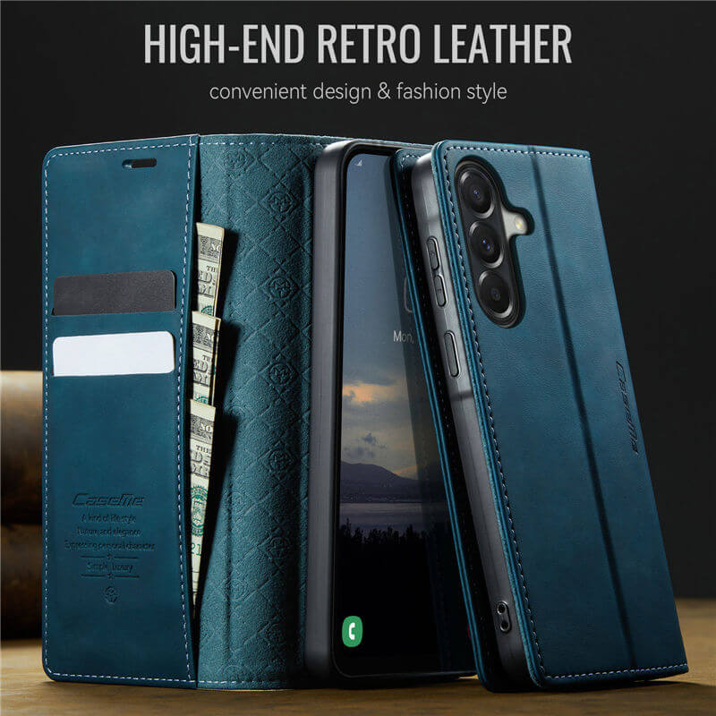 CaseMe Samsung Galaxy A37 Wallet RFID Blocking Case