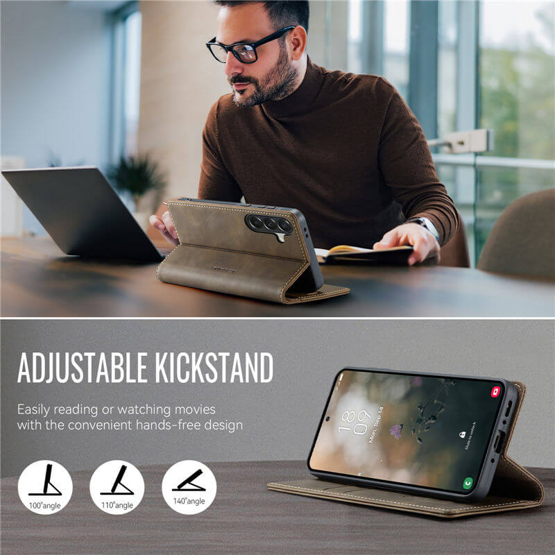 CaseMe Samsung Galaxy A37 Wallet RFID Blocking Case