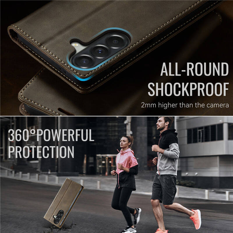 CaseMe Samsung Galaxy A37 Wallet RFID Blocking Case