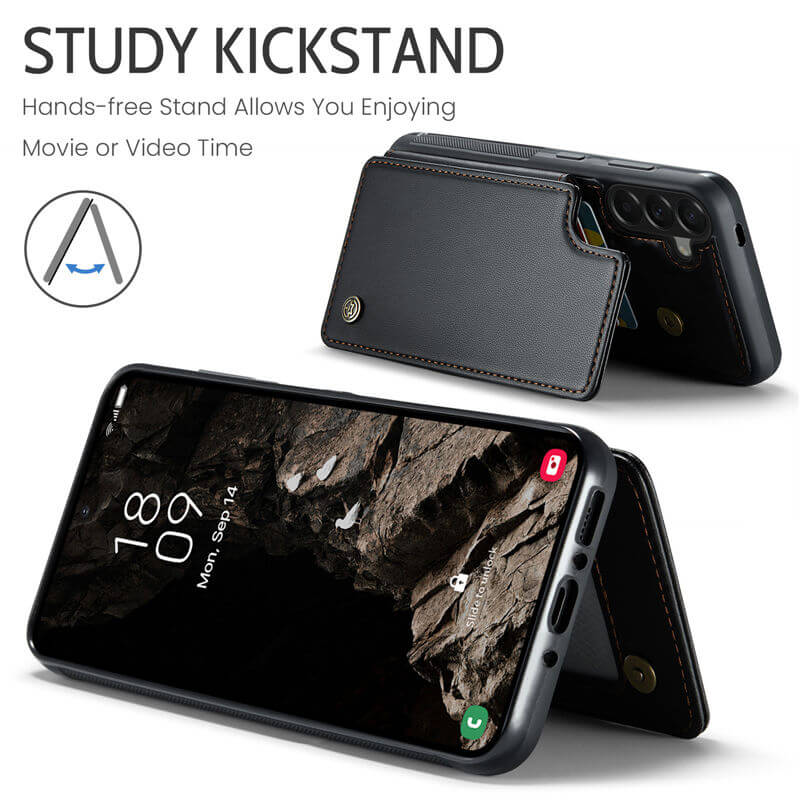 CaseMe Samsung Galaxy A37 RFID Blocking Card Holder Case