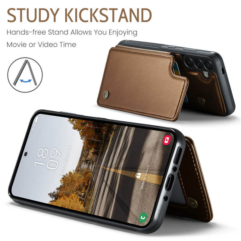 CaseMe Samsung Galaxy A37 RFID Blocking Card Holder Case