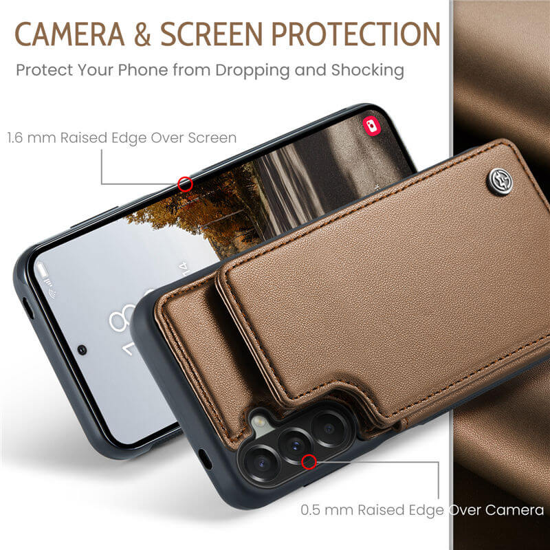 CaseMe Samsung Galaxy A37 RFID Blocking Card Holder Case