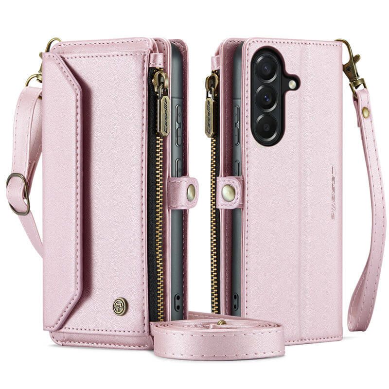 CaseMe Samsung Galaxy A37 Wallet Case with Crossbody Strap