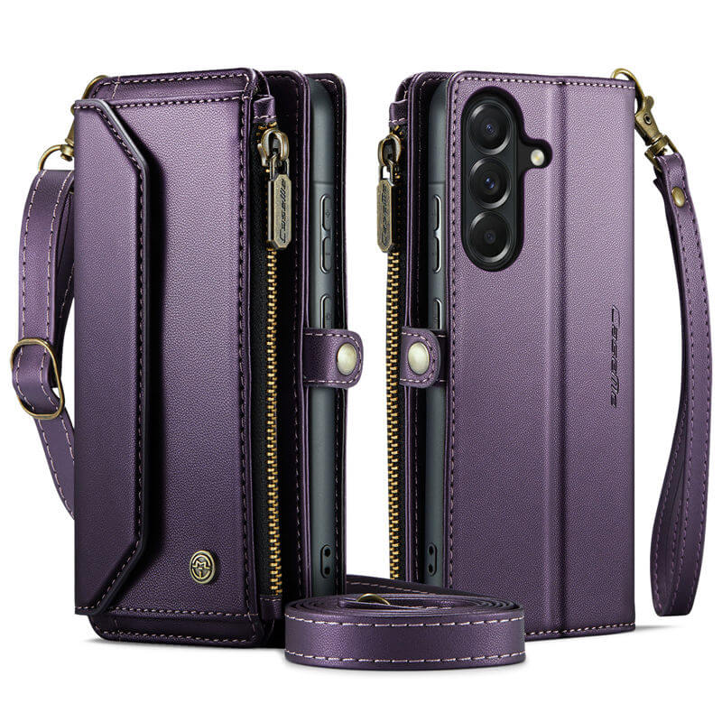 CaseMe Samsung Galaxy A37 Wallet Case with Crossbody Strap