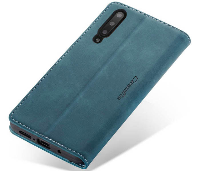 CaseMe Samsung Galaxy A50 Retro Wallet Kickstand Magnetic Flip Leather Case