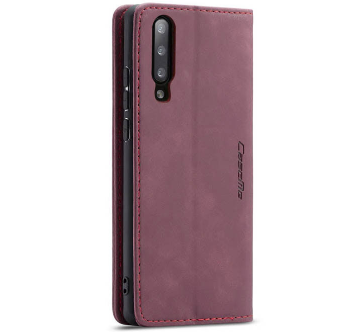 CaseMe Samsung Galaxy A50 Wallet Kickstand Magnetic Flip Leather Case