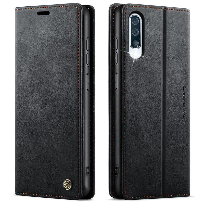 CaseMe Samsung Galaxy A50 Magnetic Wallet Case with RFID Blocking