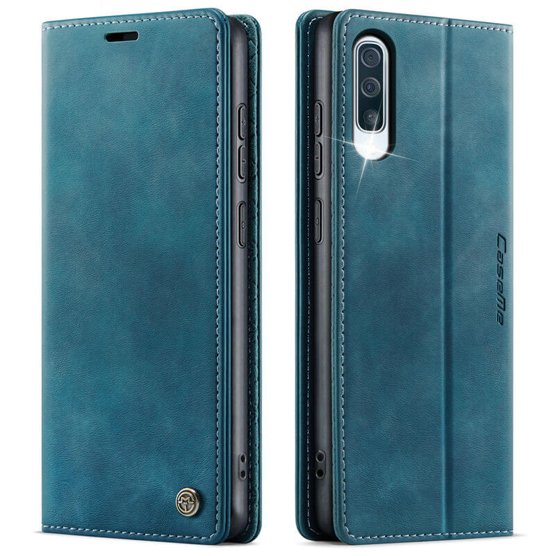 CaseMe Samsung Galaxy A50 Magnetic Wallet Case with RFID Blocking