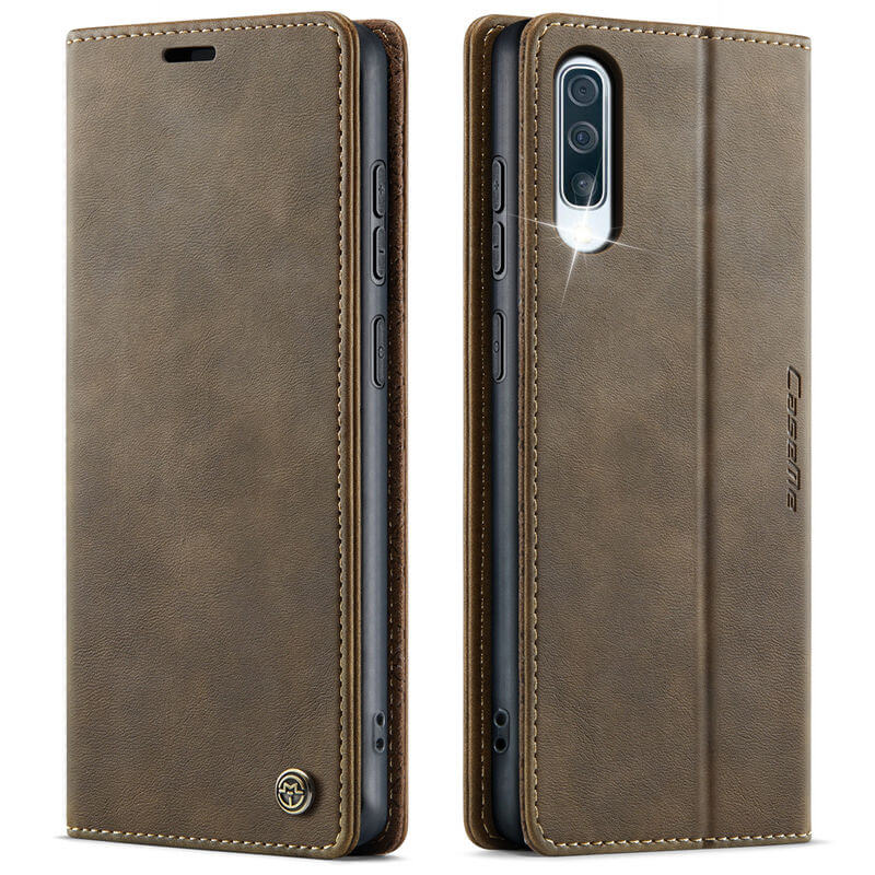CaseMe Samsung Galaxy A50 Magnetic Wallet Case with RFID Blocking