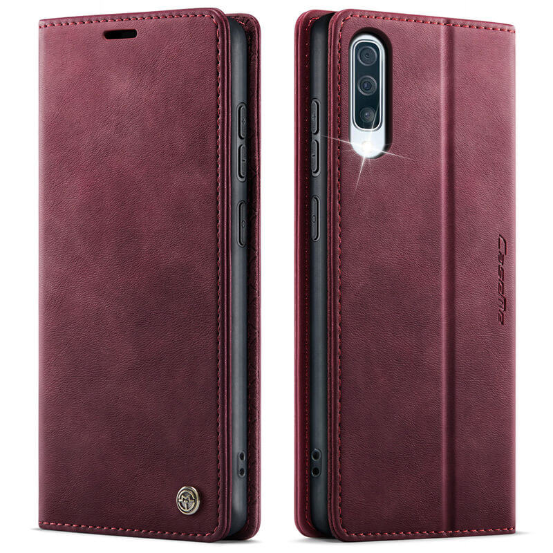 CaseMe Samsung Galaxy A50 Magnetic Wallet Case with RFID Blocking