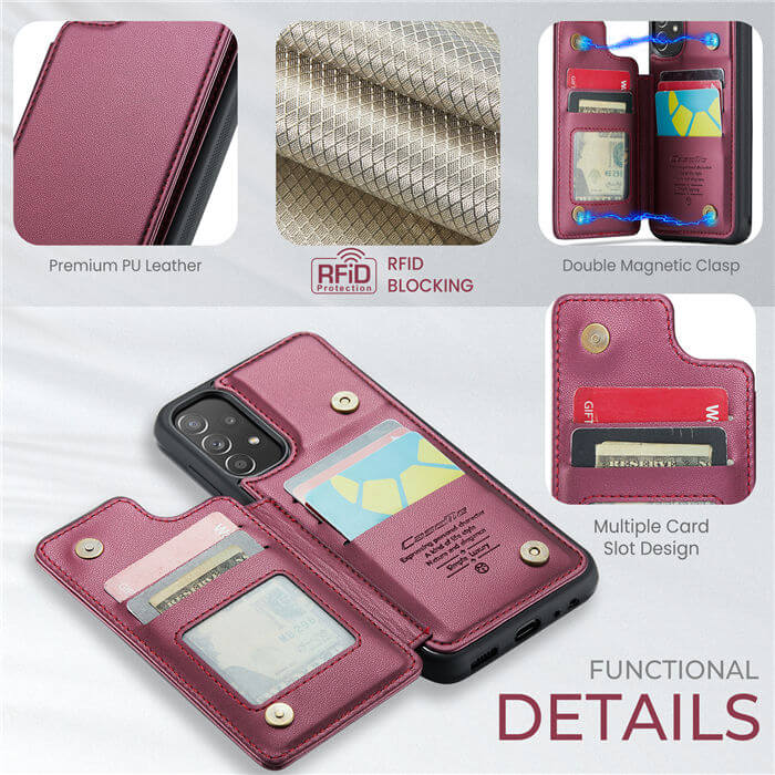 CaseMe Samsung Galaxy A52 RFID Blocking Case