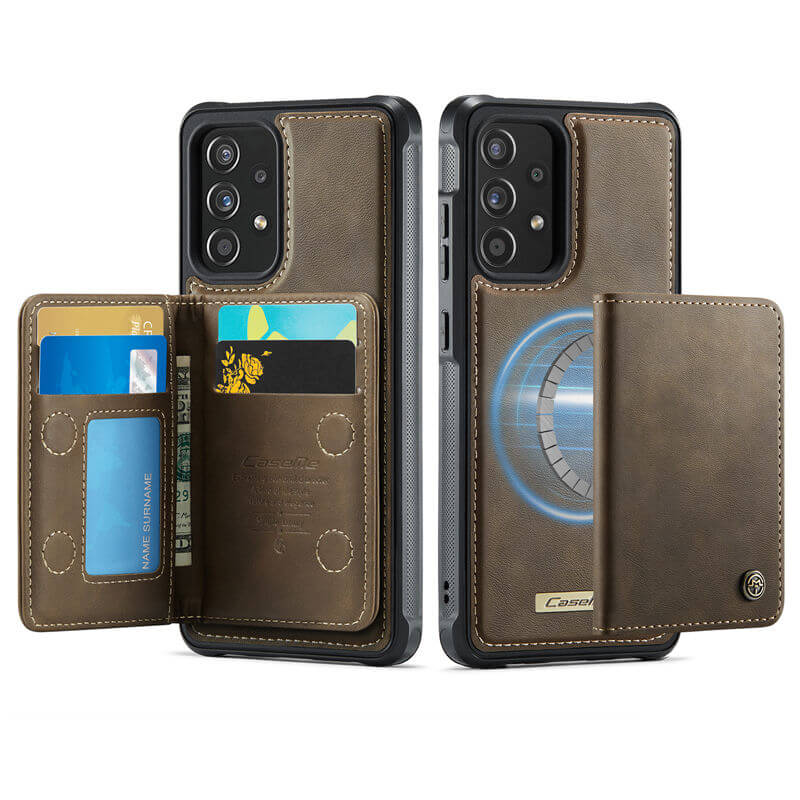 CaseMe Samsung Galaxy A52 2-in-1 Magnetic Wallet Case