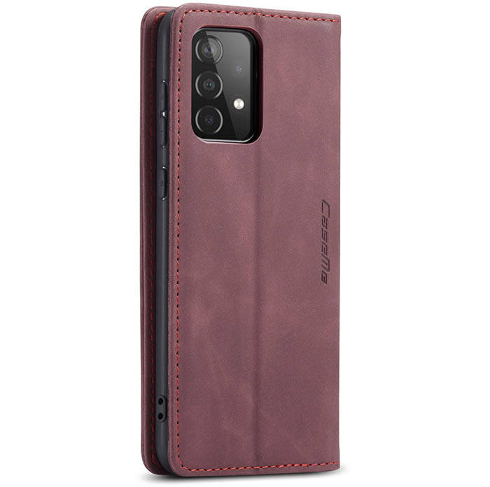 CaseMe Samsung Galaxy A72 5G Wallet Kickstand Magnetic Flip Leather Case