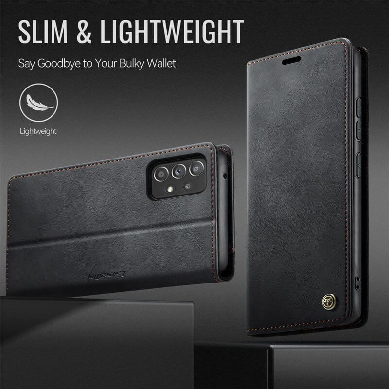 CaseMe Samsung Galaxy A52 Magnetic Wallet Case with RFID Blocking