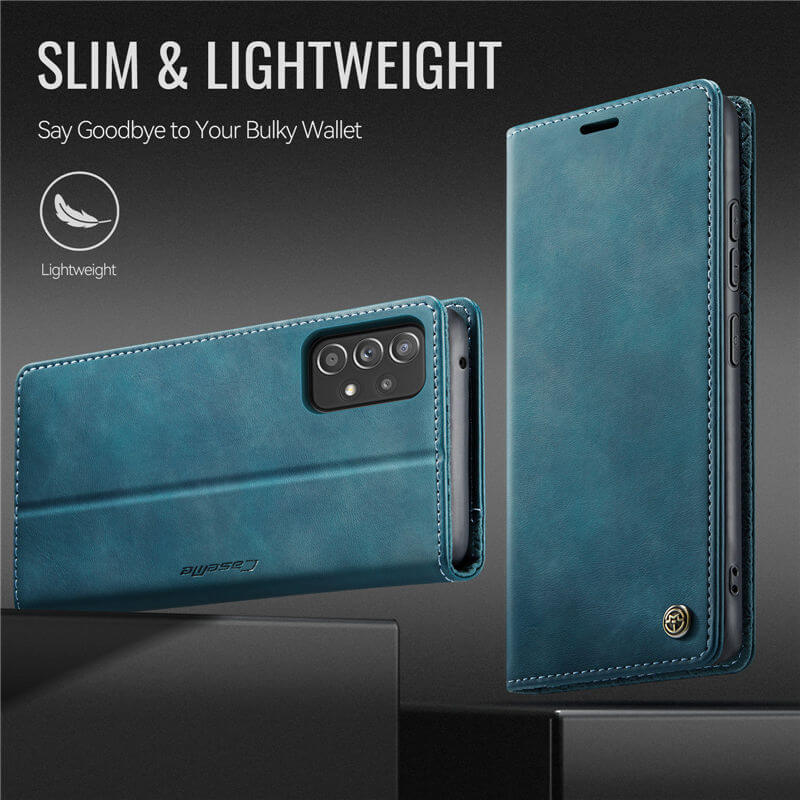 CaseMe Samsung Galaxy A52 Magnetic Wallet Case with RFID Blocking