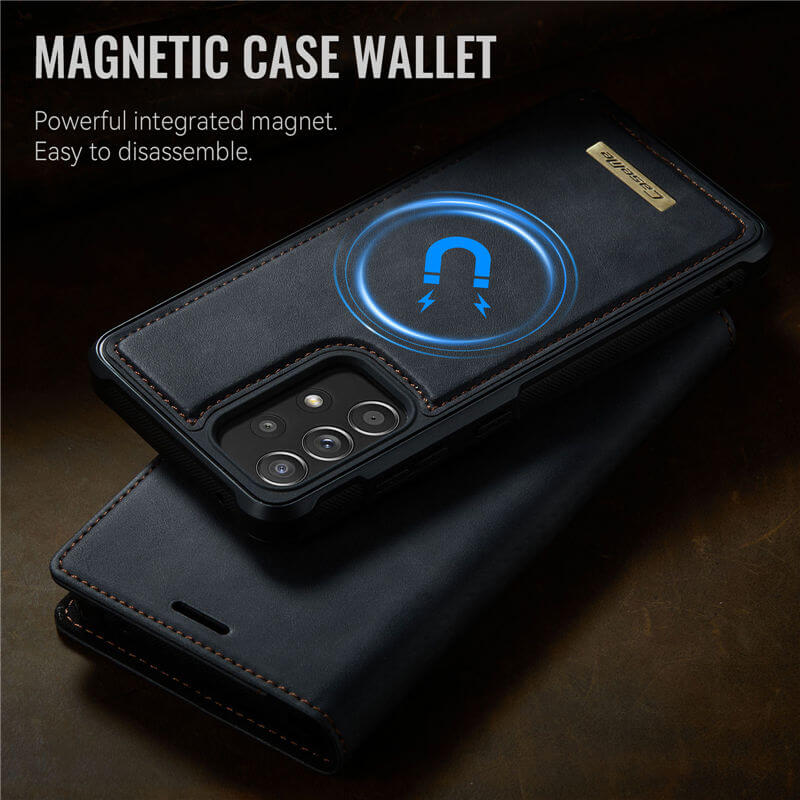 CaseMe Samsung Galaxy A52 2-in-1 Magnetic Wallet Case with RFID Blocking