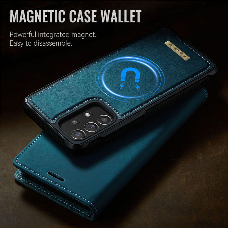 CaseMe Samsung Galaxy A52 2-in-1 Magnetic Wallet Case with RFID Blocking