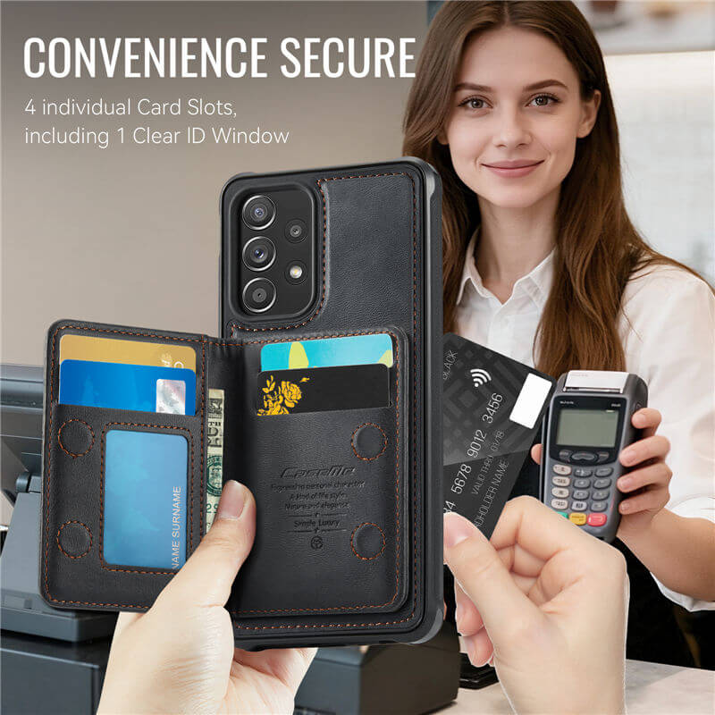 CaseMe Samsung Galaxy A53 5G 2-in-1 Magnetic Wallet Case
