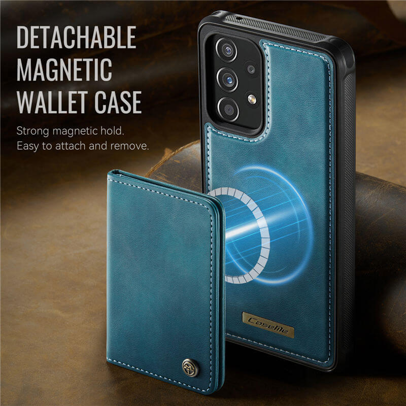 CaseMe Samsung Galaxy A53 5G 2-in-1 Magnetic Wallet Case
