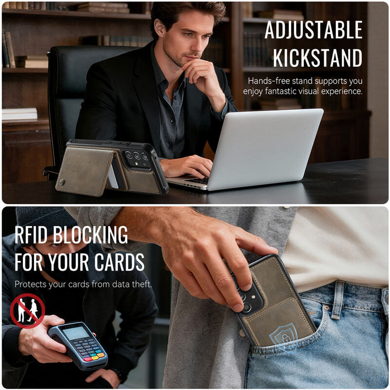 CaseMe Samsung Galaxy A53 5G 2-in-1 Magnetic Wallet Case