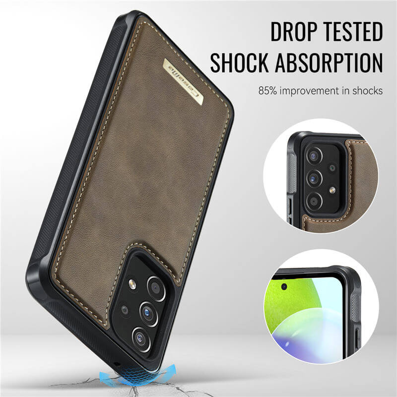 CaseMe Samsung Galaxy A53 5G 2-in-1 Magnetic Wallet Case