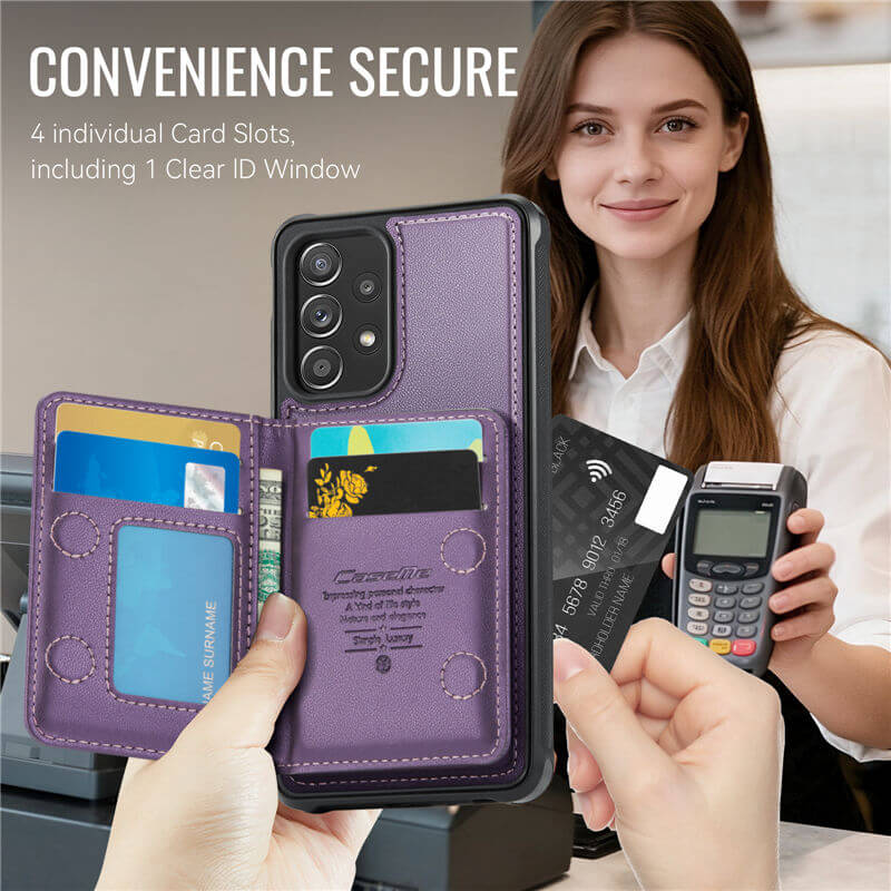 CaseMe Samsung Galaxy A53 5G 2-in-1 Magnetic Wallet Case