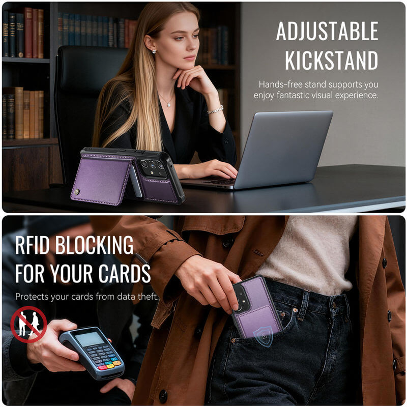 CaseMe Samsung Galaxy A53 5G 2-in-1 Magnetic Wallet Case