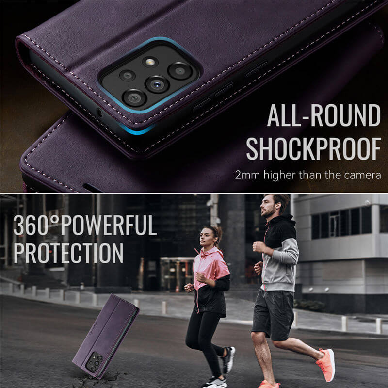 CaseMe Samsung Galaxy A53 5G Magnetic Wallet Case with RFID Blocking