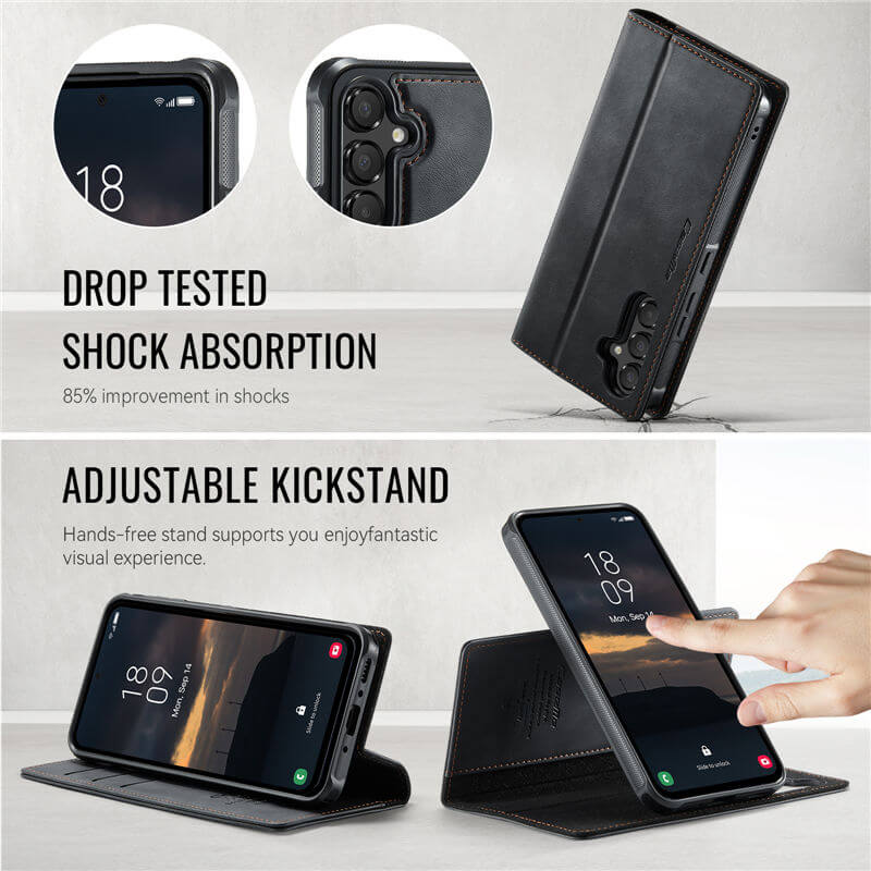 CaseMe Samsung Galaxy A54 5G 2-in-1 Magnetic Wallet Case with RFID Blocking