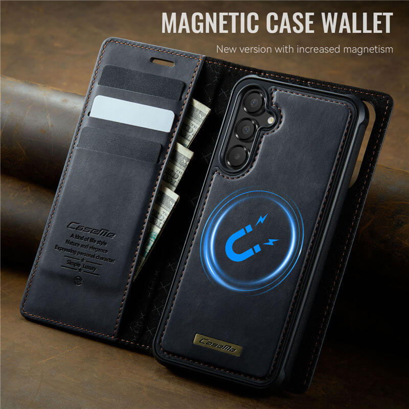 CaseMe Samsung Galaxy A54 5G 2-in-1 Magnetic Wallet Case with RFID Blocking