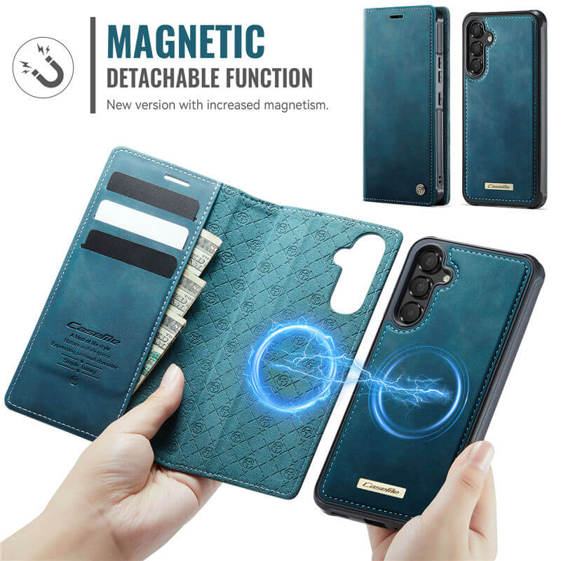CaseMe Samsung Galaxy A54 5G 2-in-1 Magnetic Wallet Case with RFID Blocking