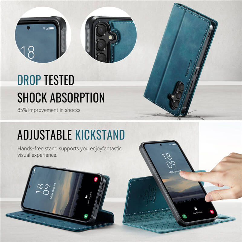CaseMe Samsung Galaxy A54 5G 2-in-1 Magnetic Wallet Case with RFID Blocking