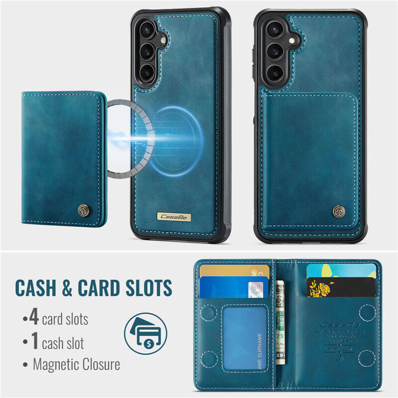CaseMe Samsung Galaxy A54 5G 2-in-1 Magnetic Wallet Case
