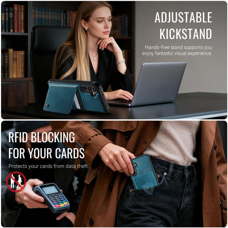 CaseMe Samsung Galaxy A54 5G 2-in-1 Magnetic Wallet Case