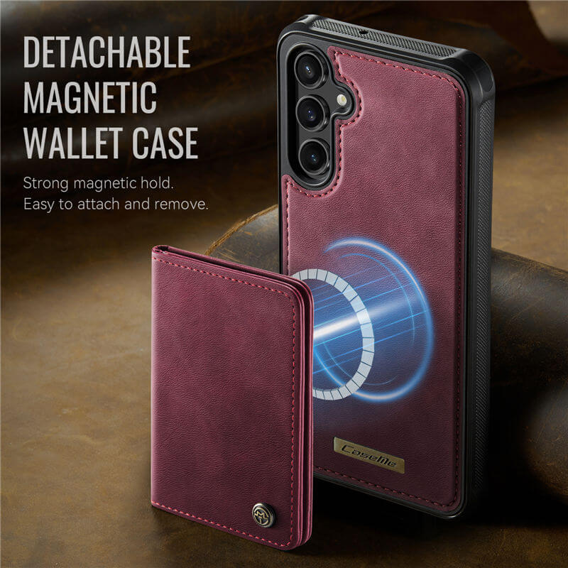 CaseMe Samsung Galaxy A54 5G 2-in-1 Magnetic Wallet Case