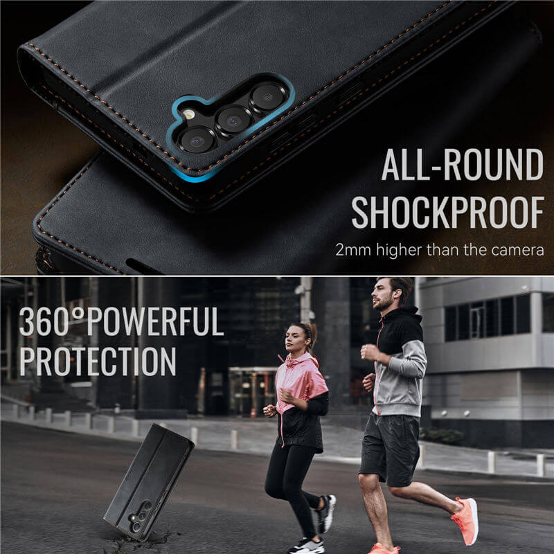 CaseMe Samsung Galaxy A54 5G Magnetic Wallet Case with RFID Blocking