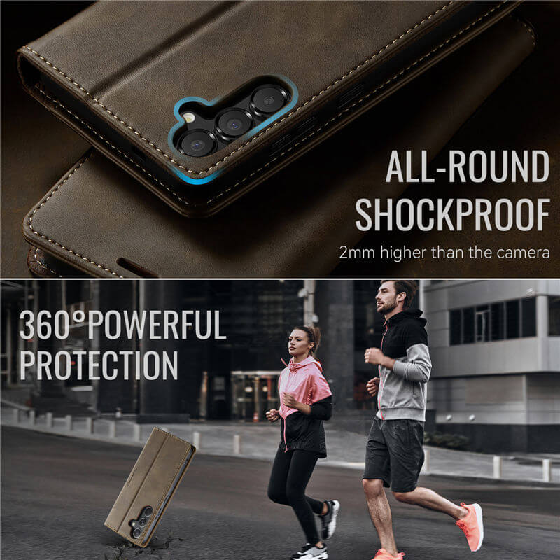 CaseMe Samsung Galaxy A54 5G Magnetic Wallet Case with RFID Blocking