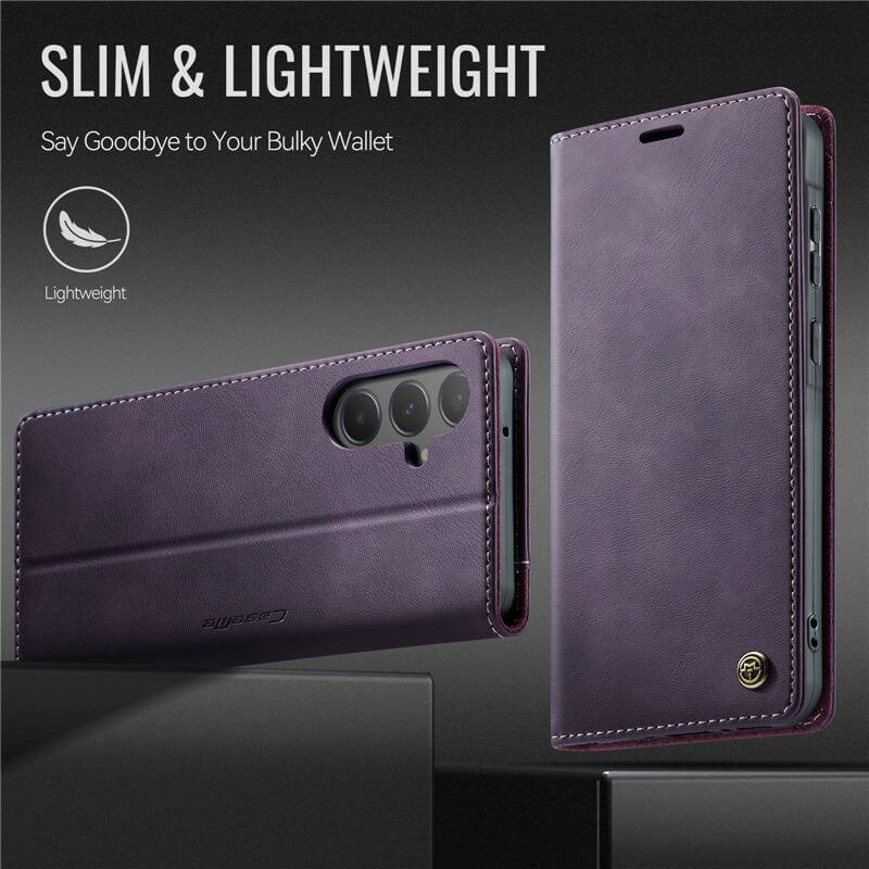 CaseMe Samsung Galaxy A55 Magnetic Wallet Case with RFID Blocking